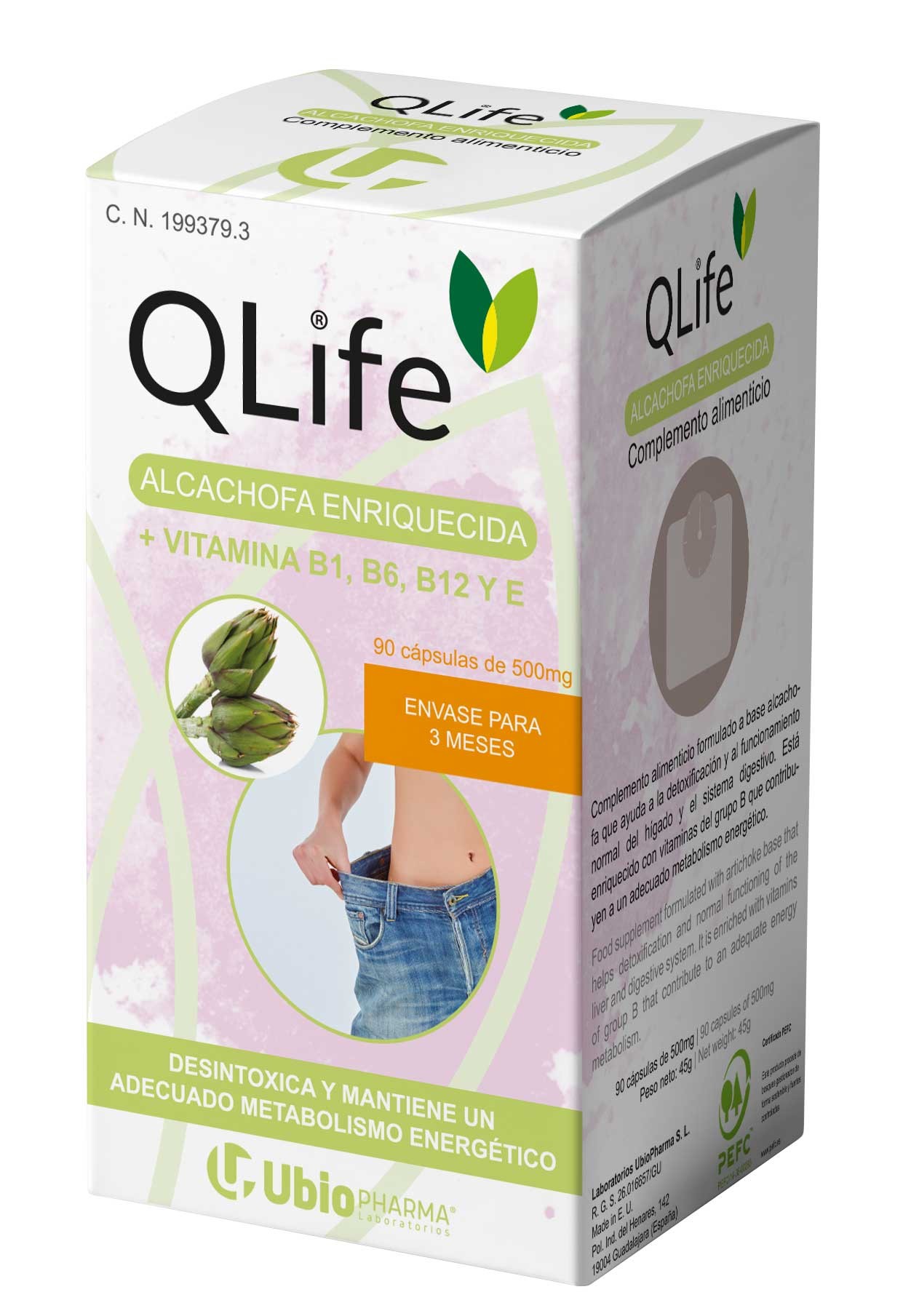 QLife Alcachofa Enriquecida